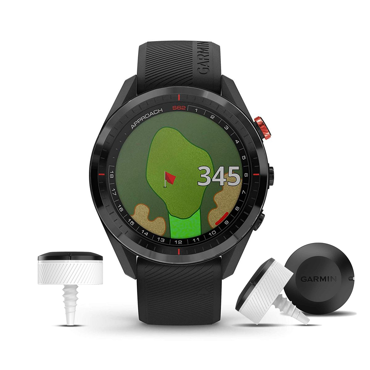 Đồng hồ Garmin Approach S62 Premium with CT10 Bundle, Golf GPS